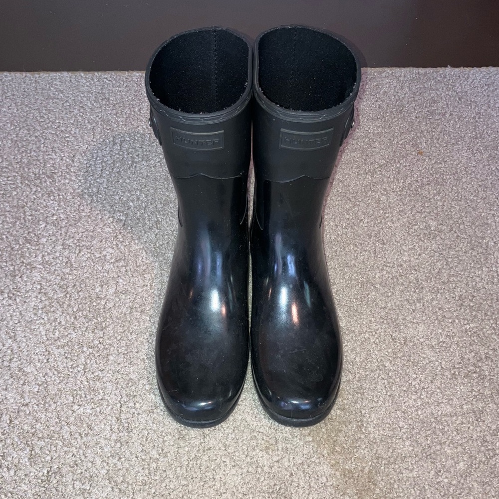 Women’s Refined Short Gloss Duo Hunter Boots